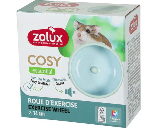 ZOLUX COSY - SILENT HAMSTER WHEEL - 14 CM