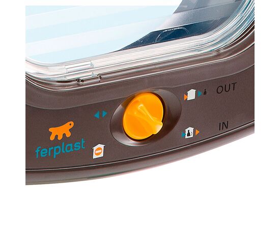 FERPLAST SWING 9 - DOORS FOR MEDIUM DOGS AND LARGE CATS, BROWN