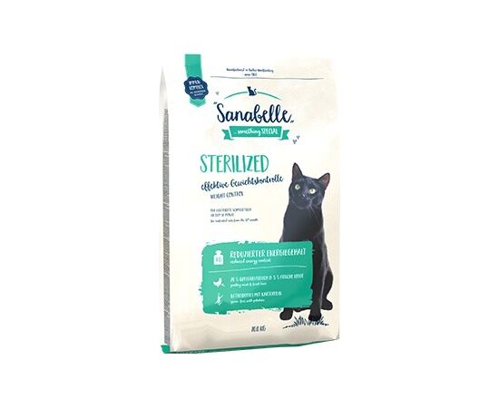BOSCH SANABELLE STERILIZED CATS DRY FOOD 10 KG SENIOR LIVER, POULTRY