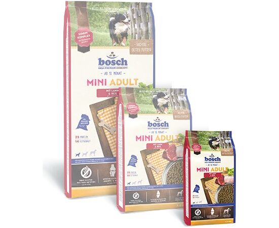 BOSCH MINI ADULT WITH LAMB & RICE