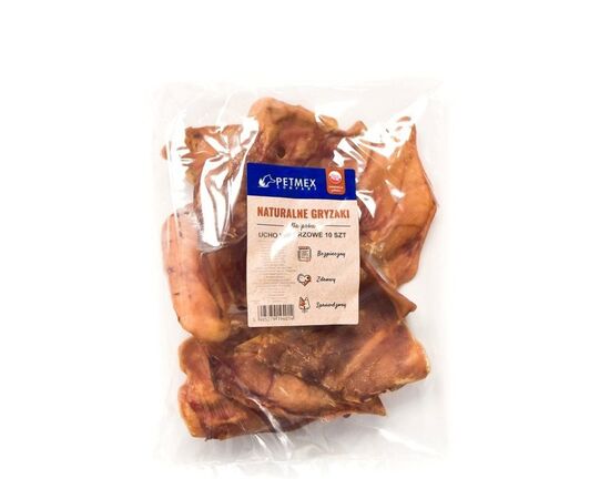 PETMEX DOG CHEW PETMEX PORK EAR 40G 10 PC