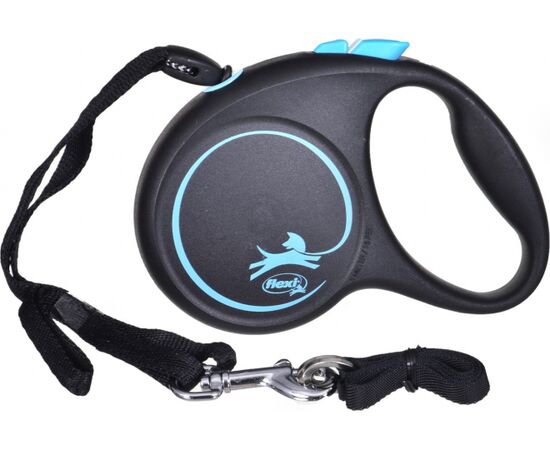 FLEXI BLACK DESIGN S 5 M DOG RETRACTABLE LEAD