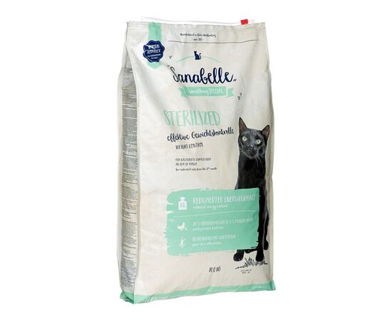 BOSCH SANABELLE STERILIZED CATS DRY FOOD 10 KG SENIOR LIVER, POULTRY