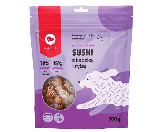 MACED DUCK AND FISH SUSHI - DOG TREAT - 500G