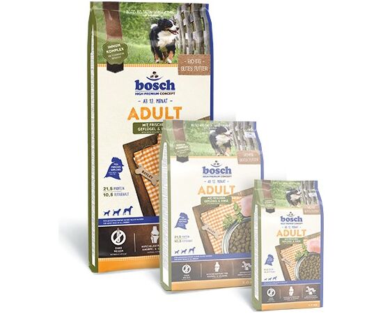 BOSCH ADULT WITH FRESH POULTRY & MILLET