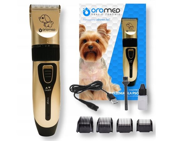 OROMED ORO-PET CUPPER USB ANIMAL CLIPPER