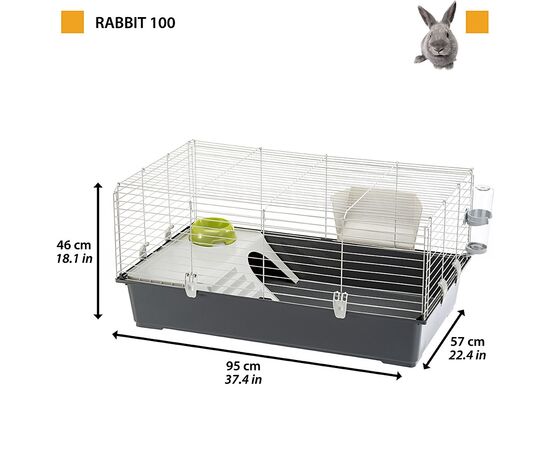 FERPLAST RABBIT 100 - CAGE