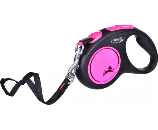 FLEXI NEW NEON S 5 M DOG RETRACTABLE LEAD