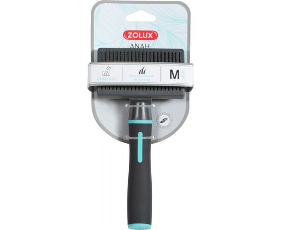 ZOLUX ANAH BRUSH WITH EXTENDABLE NEEDLES MEDIUM