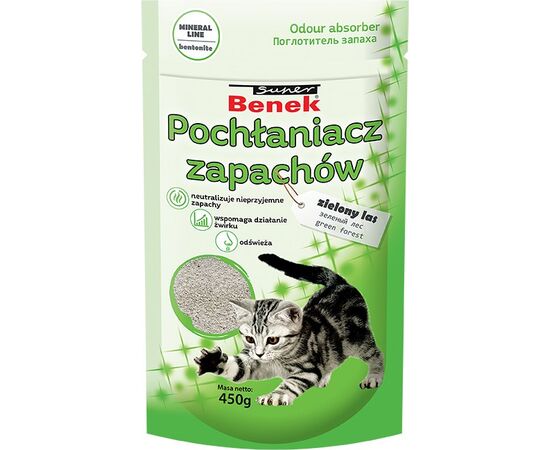 CERTECH ODOUR ABSORBER SUPER BENEK GREEN FOREST 450 G