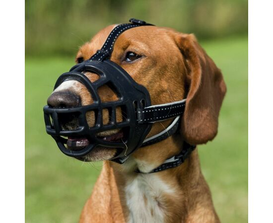 TRIXIE MUZZLE FOR DOG - SIZE L - BLACK