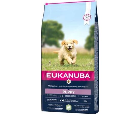 EUKANUBA PUPPY LAMB, RICE 12 KG