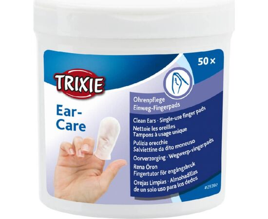 TRIXIE EAR-CARE EAR WIPES - 50 PCS.