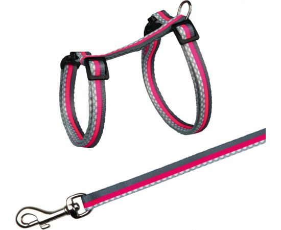 TRIXIE TRXIE ADJUSTABLE CAT HARNESS WITH LEASH 41862