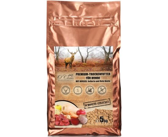 O'CANIS DRY ROASTED DOG FOOD- DEER FLAVOR- 5 KG