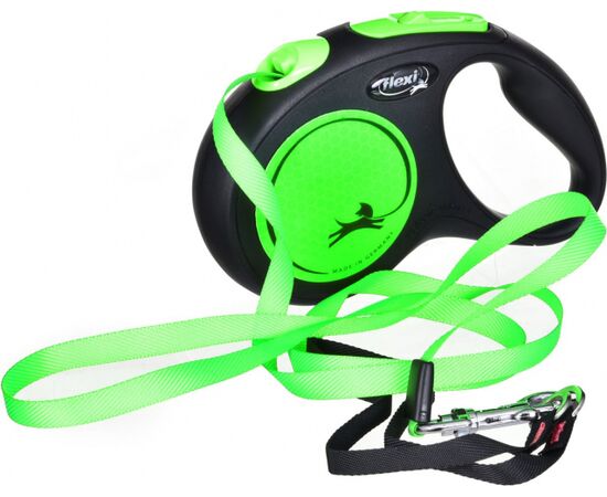FLEXI NEW NEON S 5 M DOG RETRACTABLE LEAD