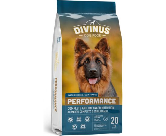 DIVINUS PERFORMANCE FOR GERMAN SHEPHERD  - DRY DOG FOOD - 20 KG