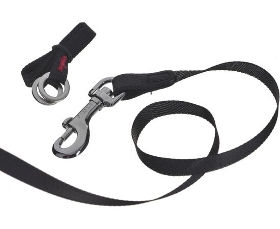 FLEXI GLAM SPLASH MYSTIC WITH SWAROVSKI CRYSTALS M - DOG RETRACTABLE LEAD - 5 M - BLACK