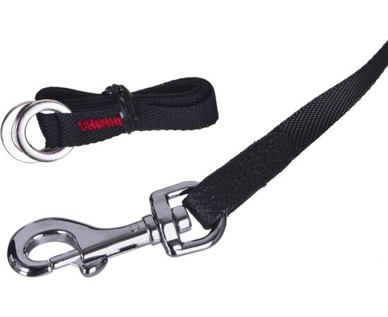 FLEXI GLAM SPLASH CRYSTAL WITH SWAROVSKI CRYSTALS M - DOG RETRACTABLE LEAD - 5 M - BLACK