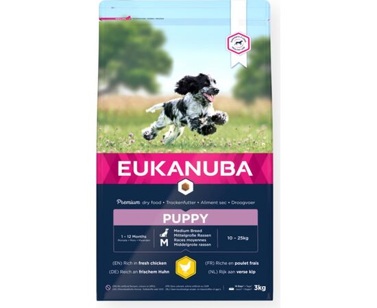 EUKANUBA PUPPY CHICKEN 3 KG
