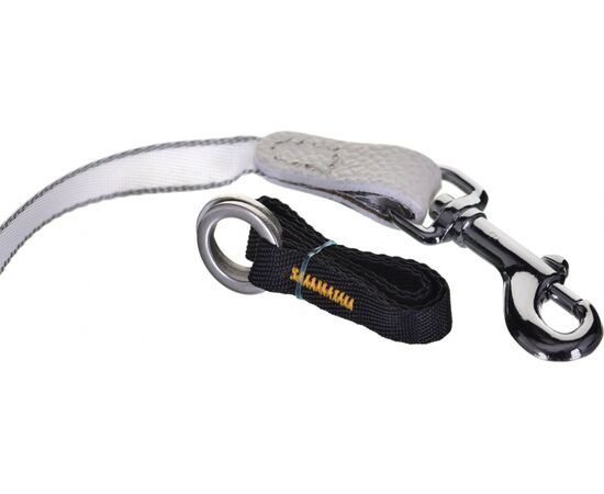 FLEXI GLAM SPLASH OCEAN WITH SWAROVSKI CRYSTALS S - DOG RETRACTABLE LEAD - 3 M - WHITE