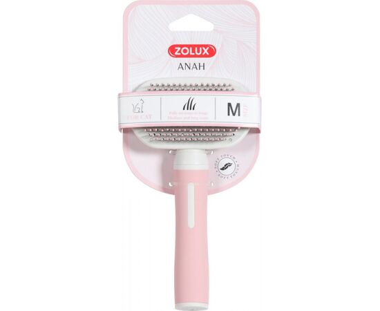 ZOLUX ANAH SOFT BRUSH FOR CATS MEDIUM