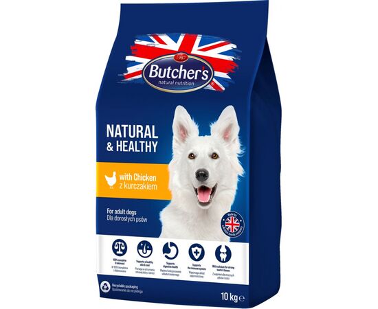 BUTCHER'S NATURAL&HEALTHY CHICKEN - 10 KG
