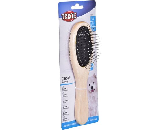 TRIXIE 2315 WOOD DOG BRUSH