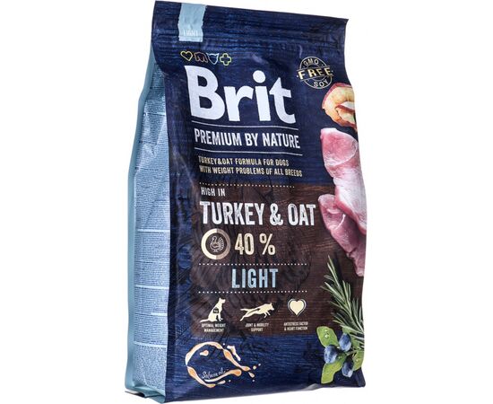 BRIT PREMIUM BY NATURE LIGHT - DRY DOG FOOD - 3 KG