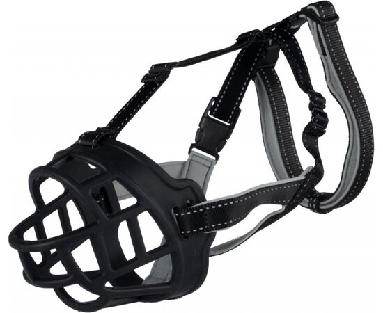 TRIXIE MUZZLE FOR DOG - SIZE M-L - BLACK