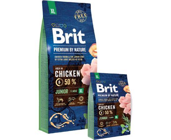 BRIT PREMIUM BY NATURE JUNIOR XL - DRY DOG FOOD - CHICKEN 15KG