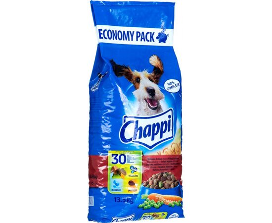 CHAPPI WITH BEEF, CHICKEN AND VEGETABLES 13.5 KG