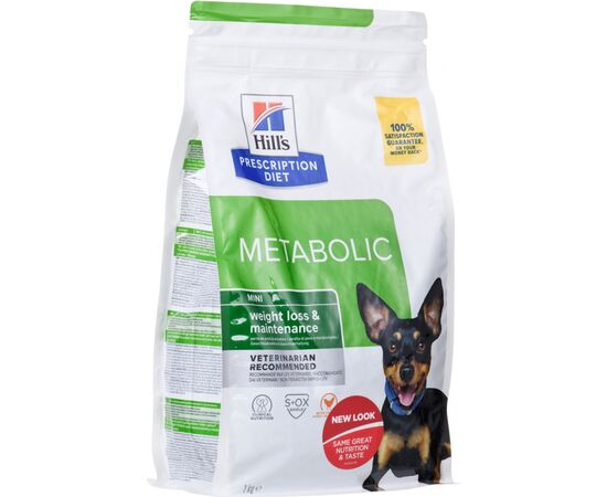 HILL'S PRESCRIPTION DIET CANINE METABOLIC MINI DRY DOG FOOD CHICKEN 1 KG