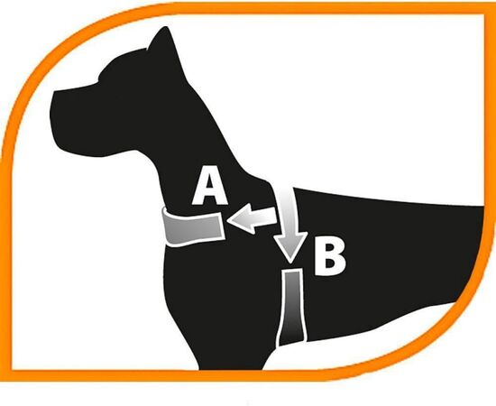 FERPLAST DAYTONA DOG HARNESS - L