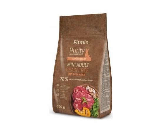 FITMIN PURITY GF ADULT MINI BEEF 800 G