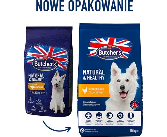 BUTCHER'S NATURAL&HEALTHY CHICKEN - 10 KG