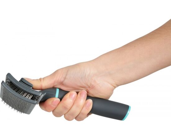 ZOLUX ANAH BRUSH WITH EXTENDABLE NEEDLES MEDIUM