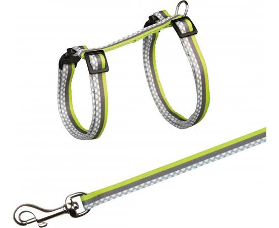 TRIXIE TRXIE ADJUSTABLE CAT HARNESS WITH LEASH 41862