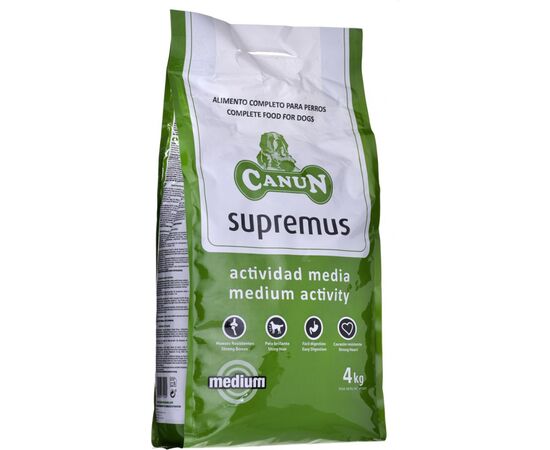 CANUN SUPREMUS MEDIUM ACTIVITY - DRY DOG FOOD - 4 KG