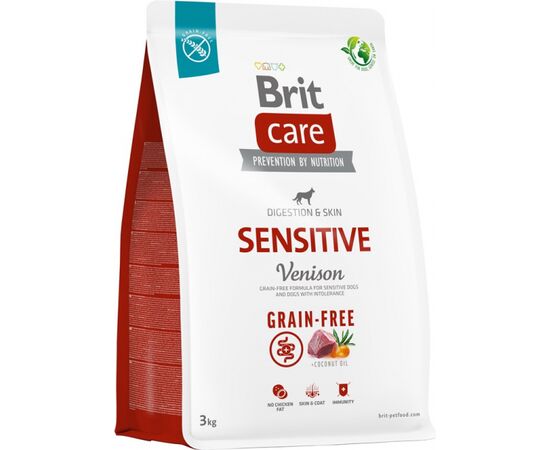 BRIT CARE GRAIN-FREE SENSITIVE VENISON 3KG DOG