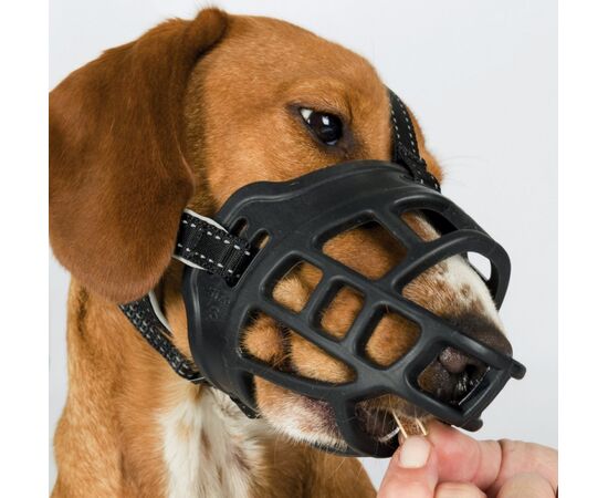 TRIXIE MUZZLE FOR DOG - SIZE XL - BLACK