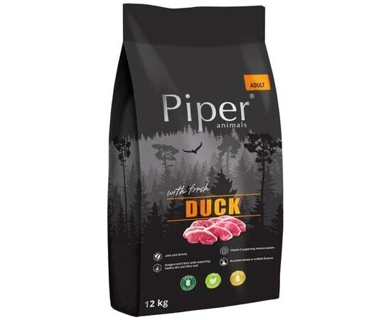 DOLINA NOTECI PIPER ANIMALS WITH DUCK - DRY DOG FOOD - 12 KG