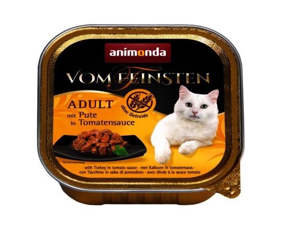 ANIMONDA VOM FEINSTEN WITH TURKEY IN TOMATO SAUCE