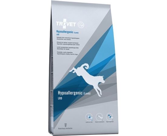TROVET HYPOALLERGENIC LRD WITH LAMB - DRY DOG FOOD - 12.5 KG