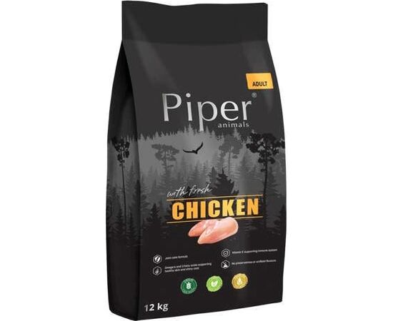 DOLINA NOTECI PIPER ANIMALS WITH CHICKEN - DRY DOG FOOD - 12 KG