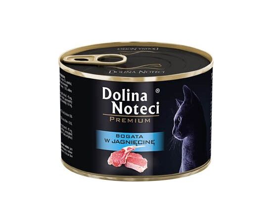 DOLINA NOTECI PREMIUM RICH IN LAMB - NOURRITURE HUMIDE POUR CHATS - 185G