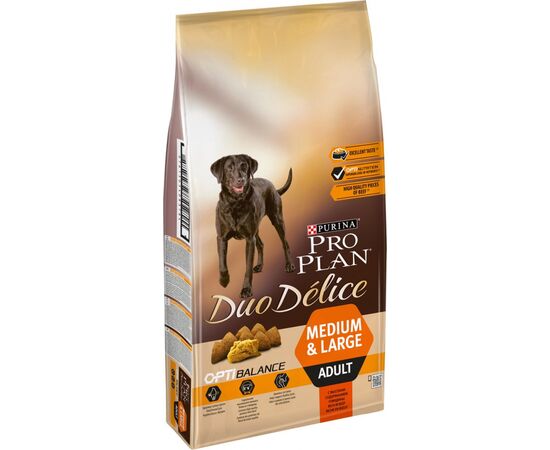 PURINA NESTLE PURINA PRO PLAN DUO DÉLICE 10 KG ADULT BEEF, RICE