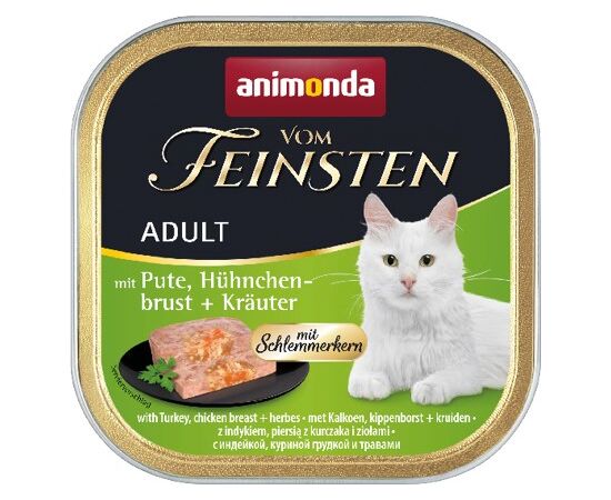 ANIMONDA VOM FEINSTEN GOURMET CENTRE WITH TURKEY, CHICKEN BREAST + HERBS