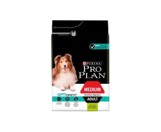 PURINA NESTLE PURINA PRO PLAN ADULT MEDIUM SENSITIVE DIGESTION- LAMB- DRY DOG FOOD- 3 KG