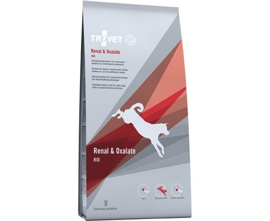 TROVET RENAL & OXALATE RID WITH CHICKEN - DRY DOG FOOD - 12,5 KG